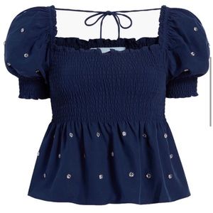 Hill House Jeweled Jammy Top